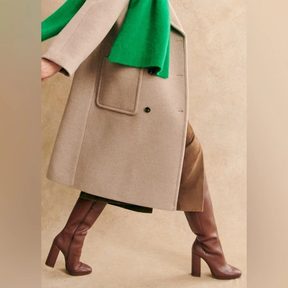 Sezane APOLLINE THIGH HIGH BOOTS US7 - Picture 3 of 12